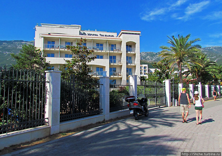Самый дорогой отель — Сплендид Бечичи, Черногория