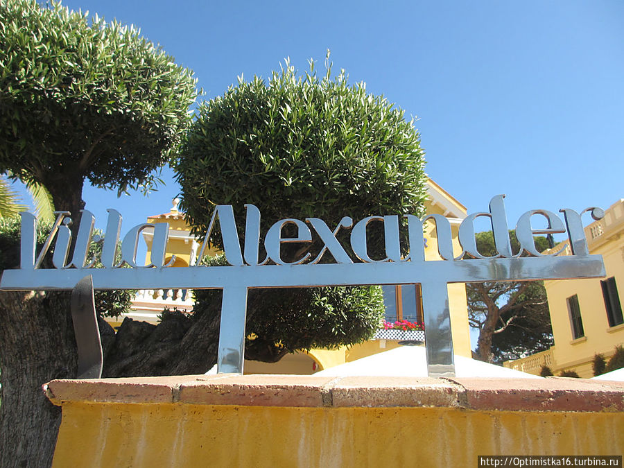 Ресторан Villa Alexander / El Restaurante Villa Alexander