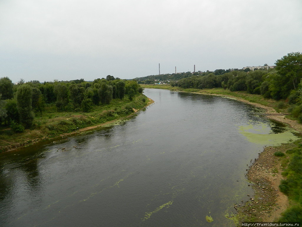 Река Днепр в Могилёве