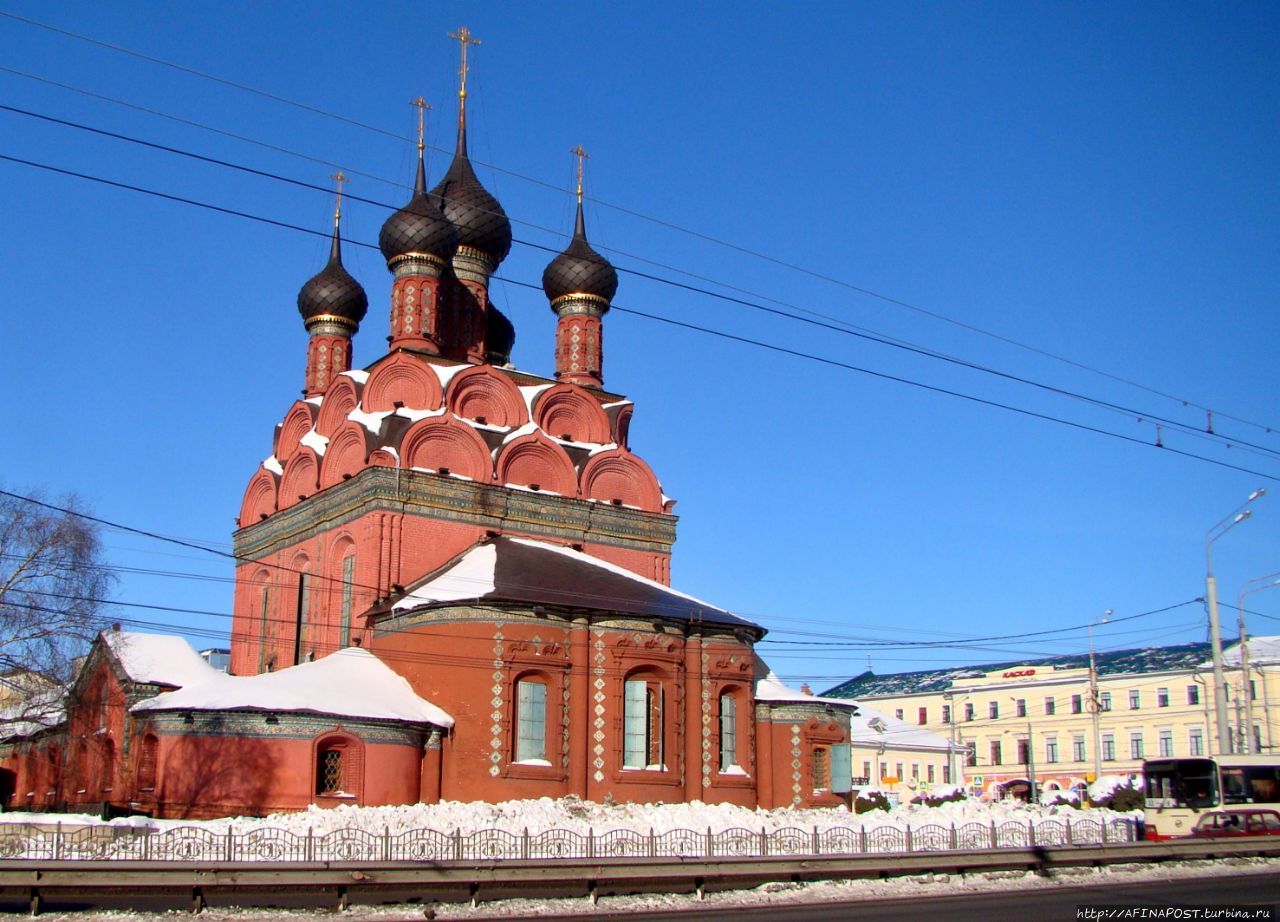 Церковь Богоявления Господня Ярославль