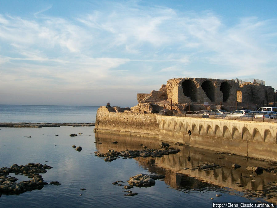 Акко. Руины древней крепости Израиль