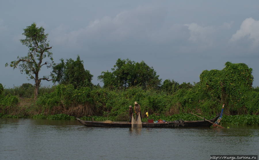 Вдоль Меконга. Рыбаки. Фото из интернета