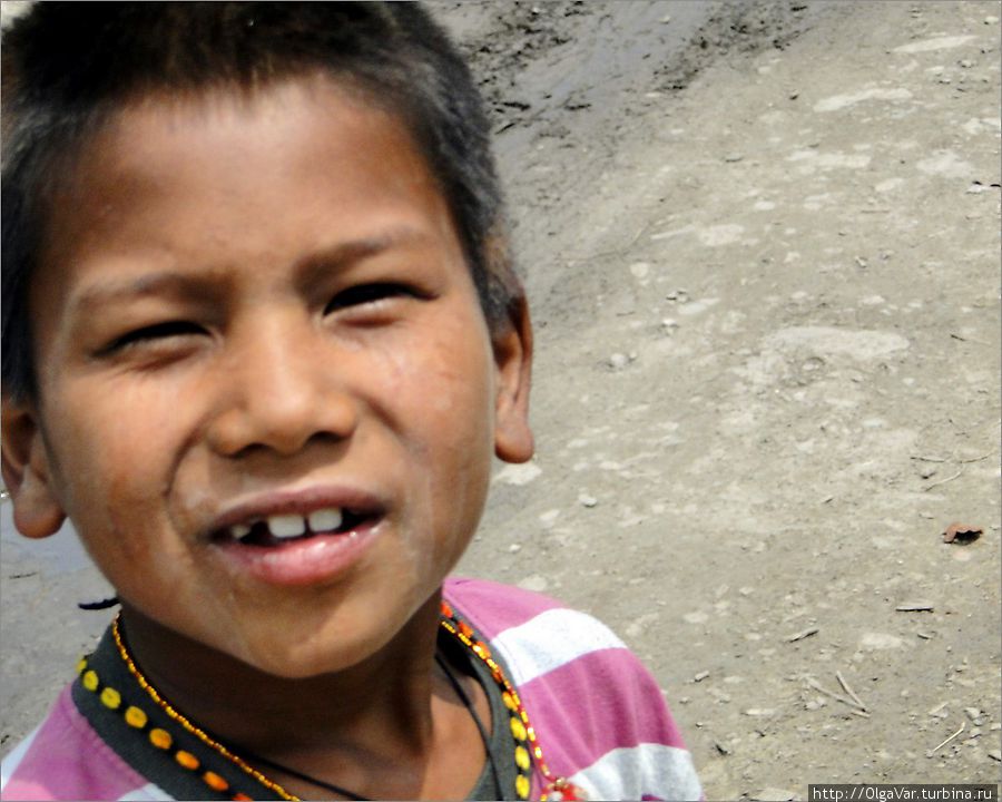 Дети высоких гор Аннапурна Национальный Парк, Непал