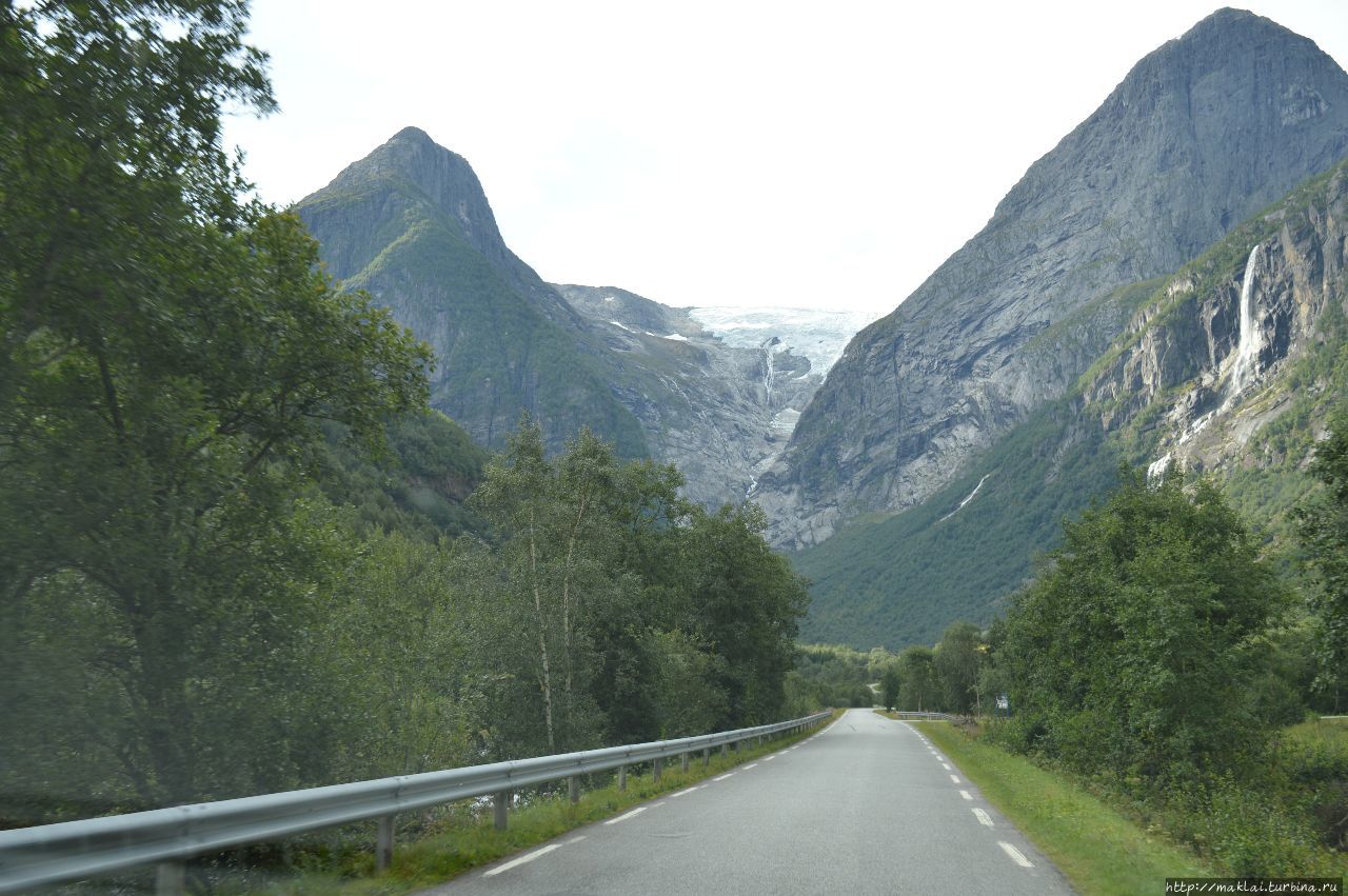 Ледниковый период 2. Самый большой ледник Европы Бриксдальбреен, Норвегия
