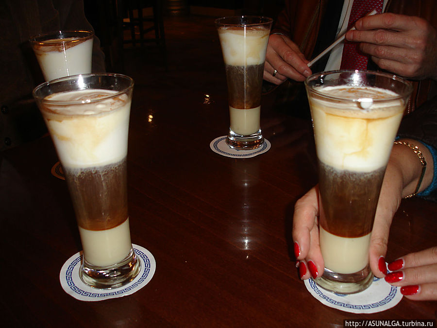 кофе с шоколадом и сливками Овьедо, Испания