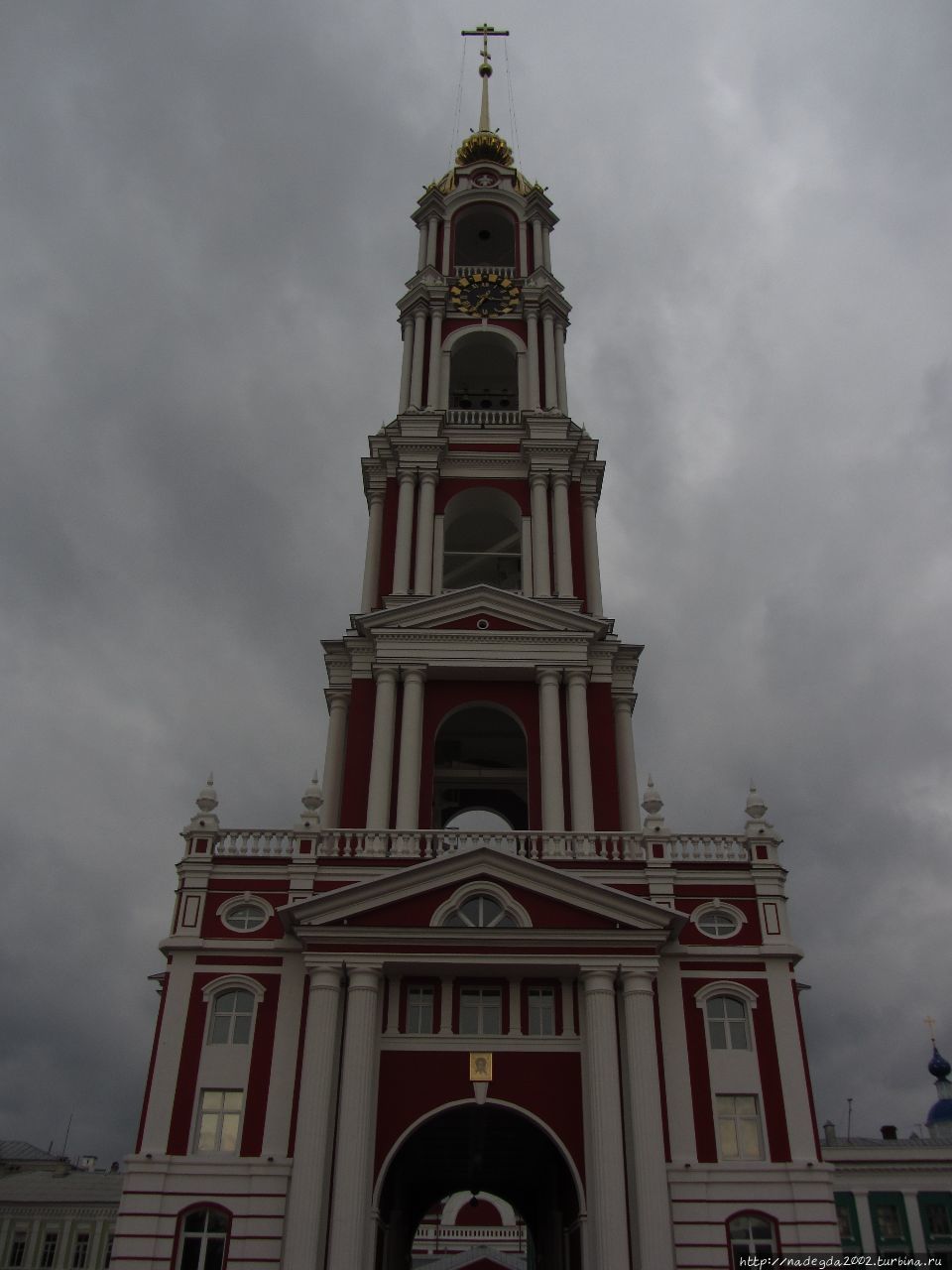 Колокольня Казанского Богородичного монастыря Тамбов, Россия