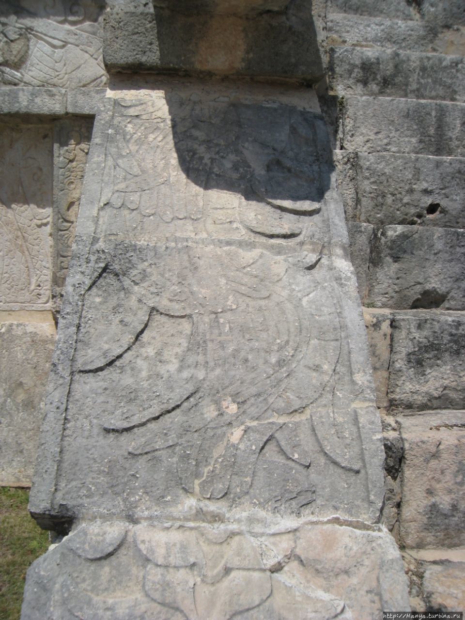 Храм Ягуаров Чичен-Ица город майя, Мексика