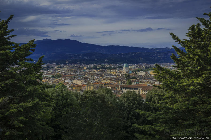 Италия, Флоренция. Площадь Микеланджело Флоренция, Италия