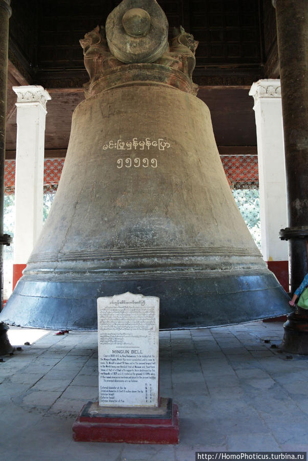 Царь-колокол Мингун, Мьянма