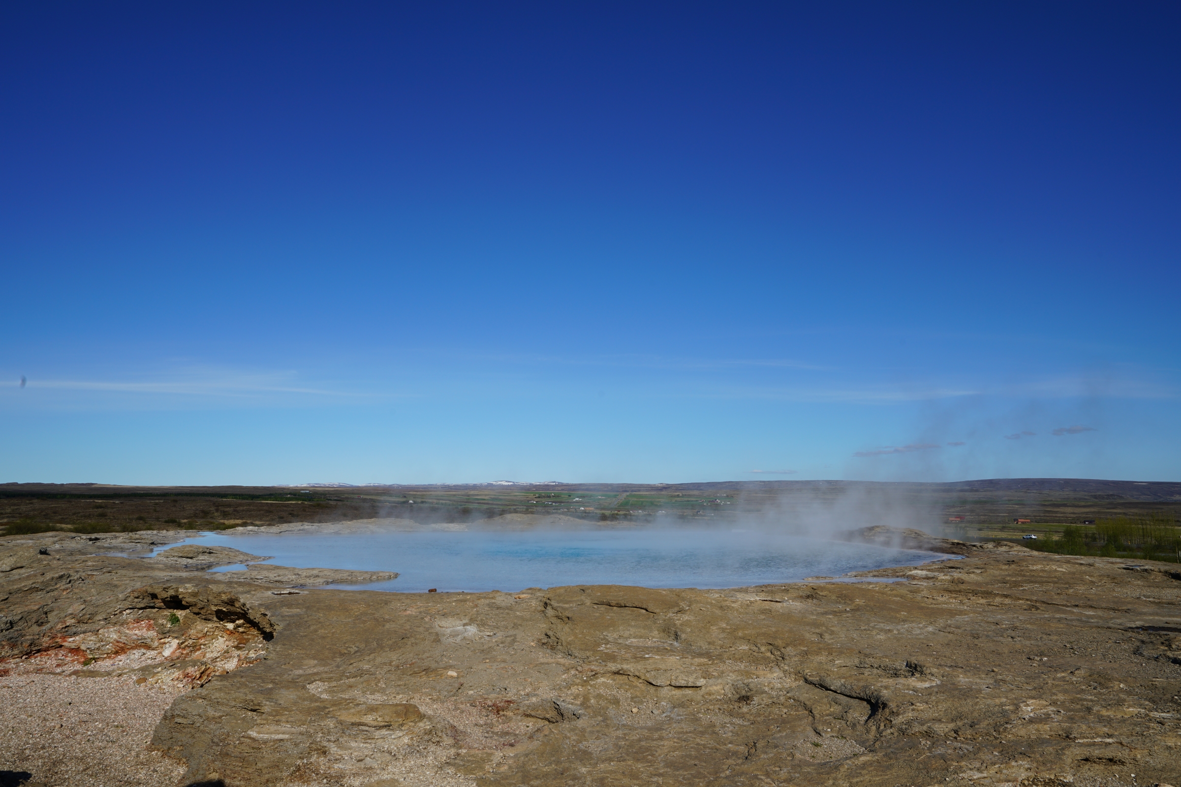 геотермальная зона долины Хойкадалюр Гейзер, Исландия