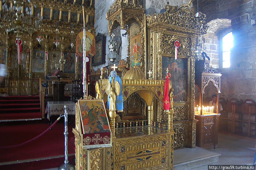 В церкви Святого Лазаря Ларнака, Кипр
