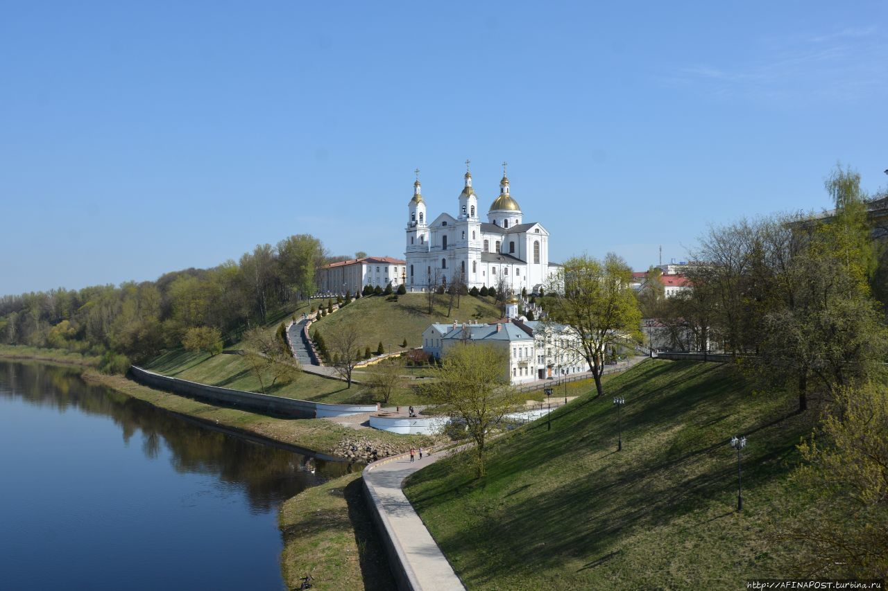 Весна в Витебске. Любуясь городом Витебск, Беларусь