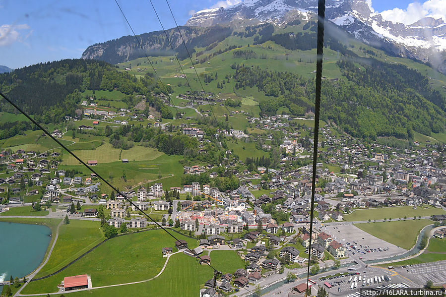 Внизу Энгельберг