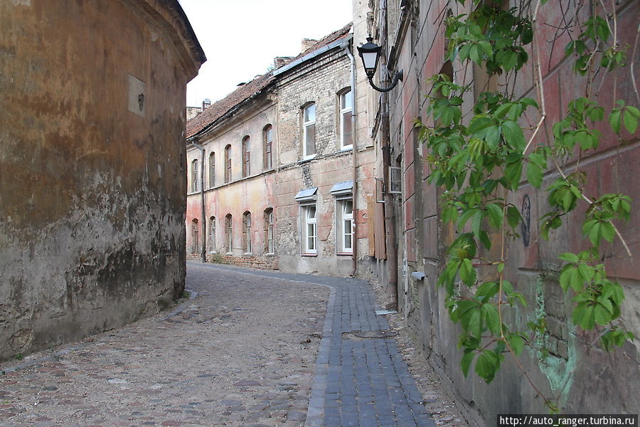Улочка в старом квартале. Вильнюс, Литва