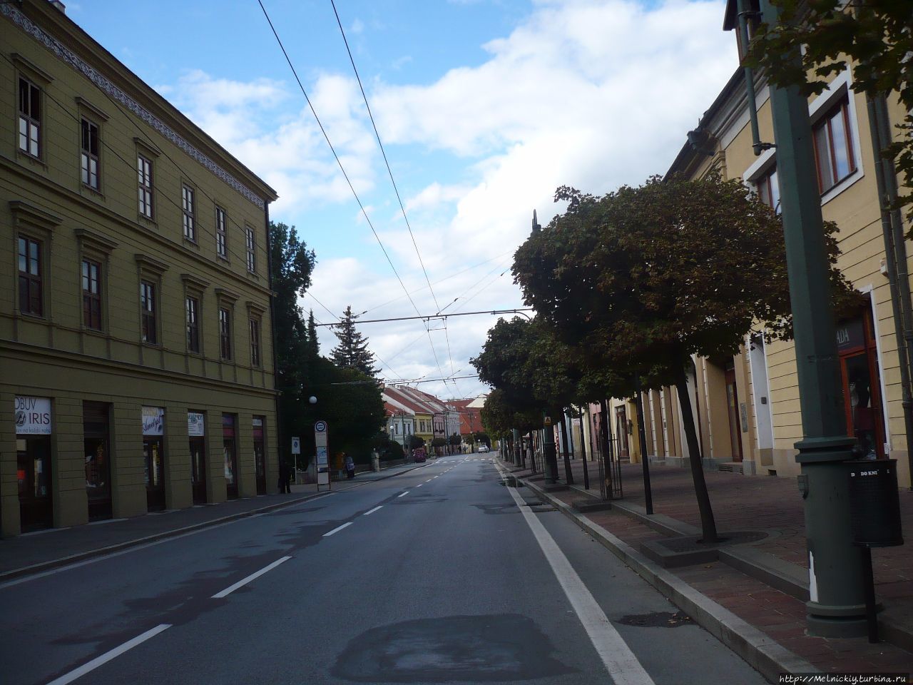 Короткая прогулка по центру старинного города Прешов, Словакия
