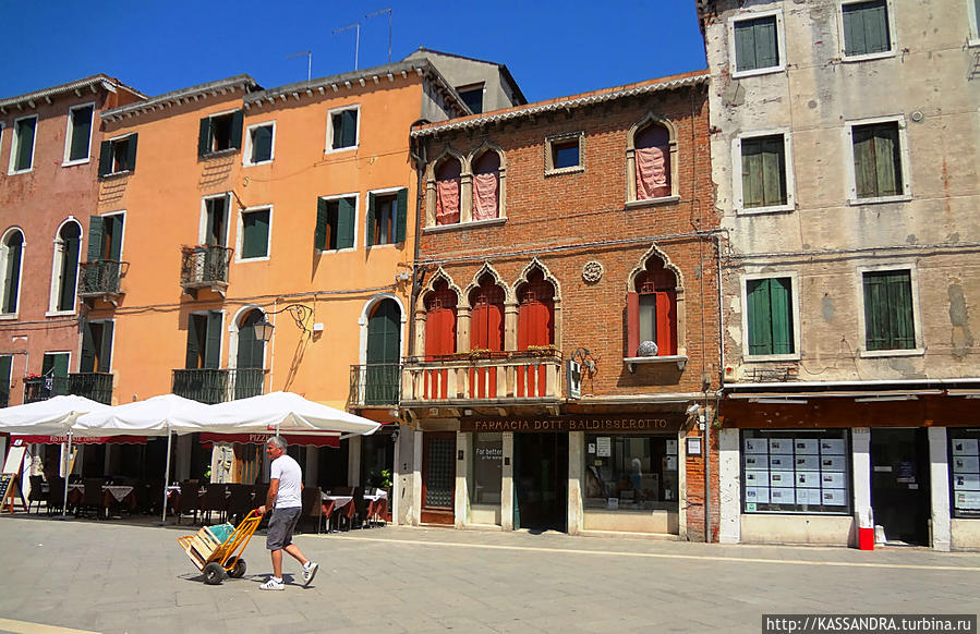Улица Гарибальди — самая широкая в Венеции Венеция, Италия