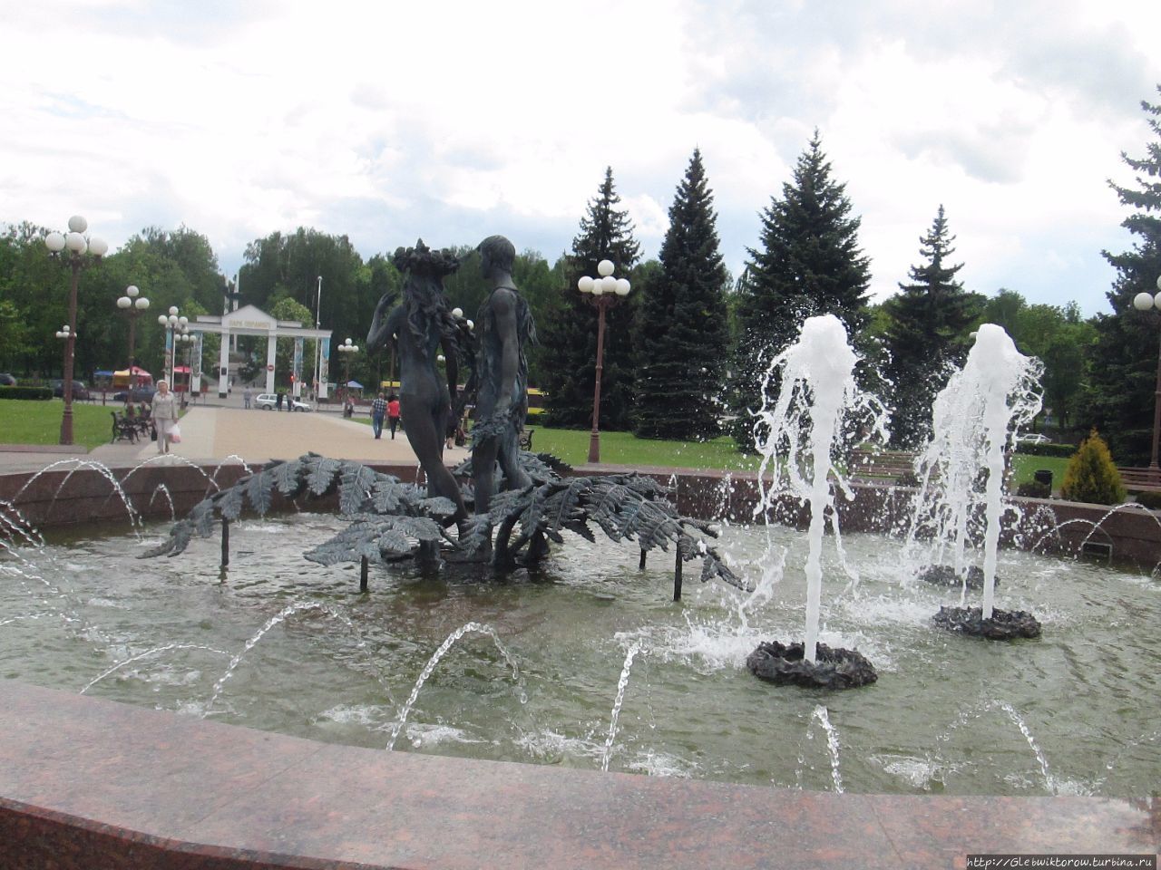 Центральная площадь Молодечно, Беларусь