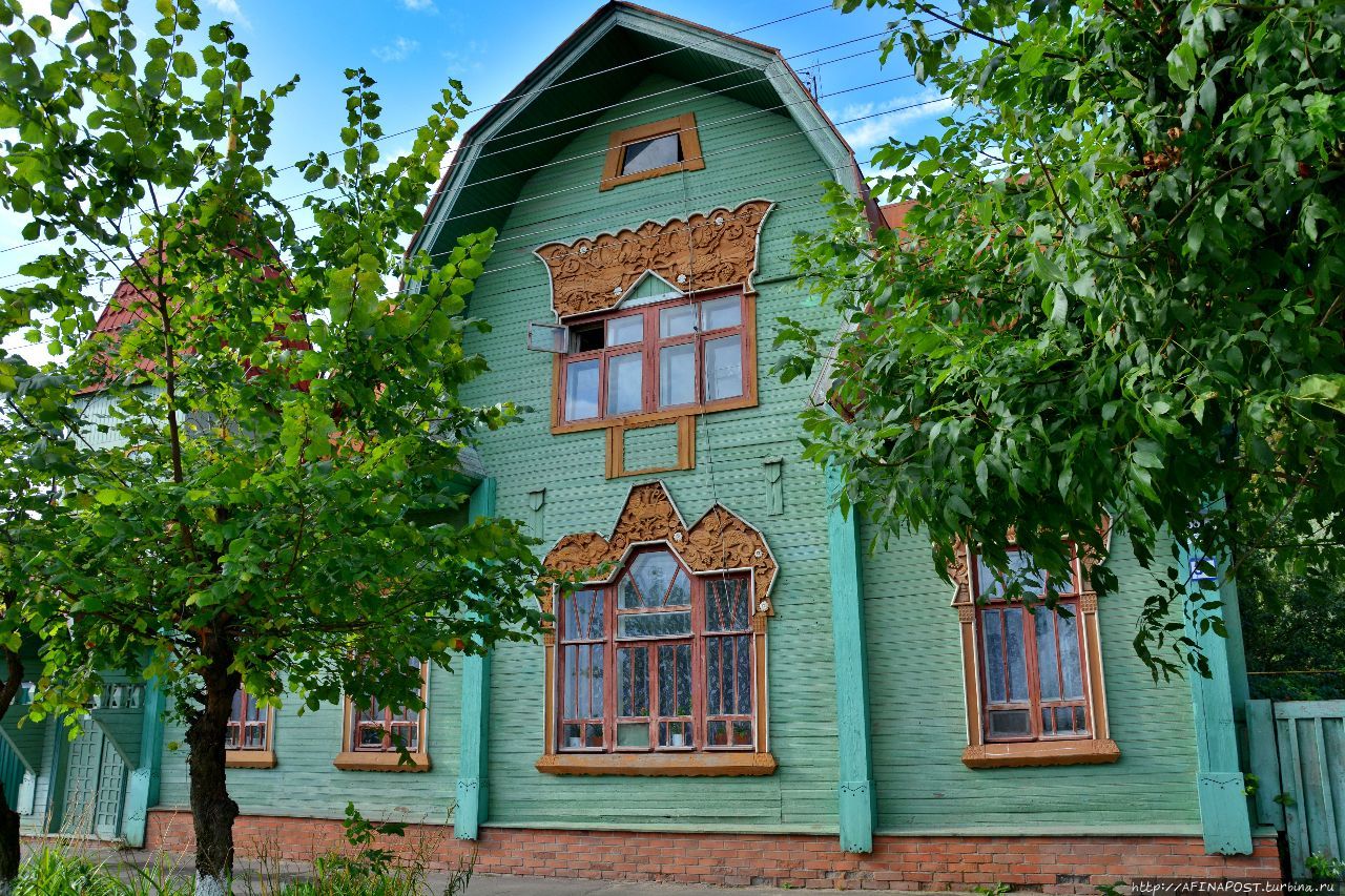 Гороховецкие дома-диковины, палаты каменные и палисадники