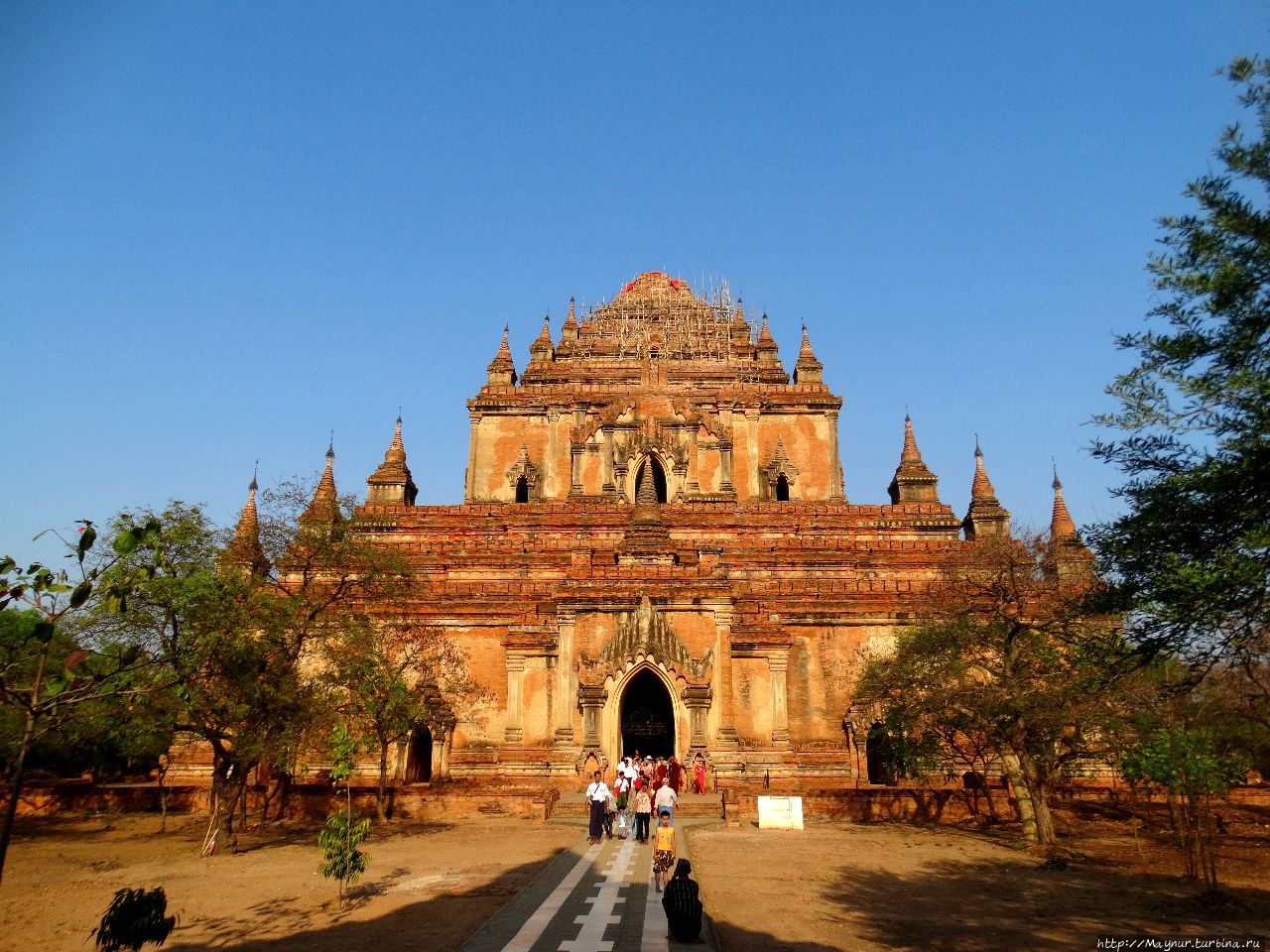 Прошлое и настоящее Багана Баган, Мьянма