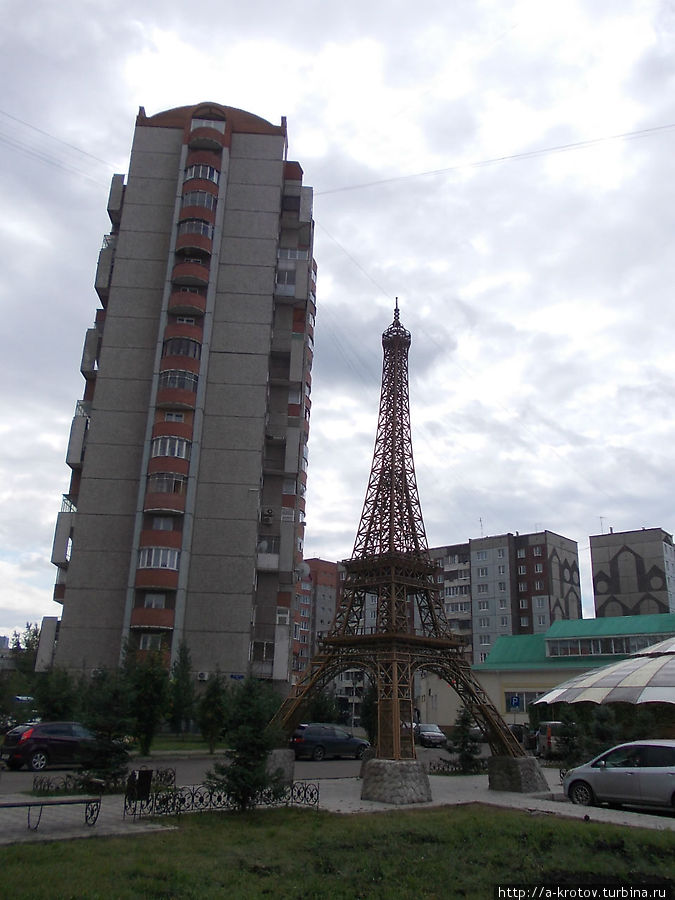 Эйфелева башня в Красноярске Красноярск, Россия