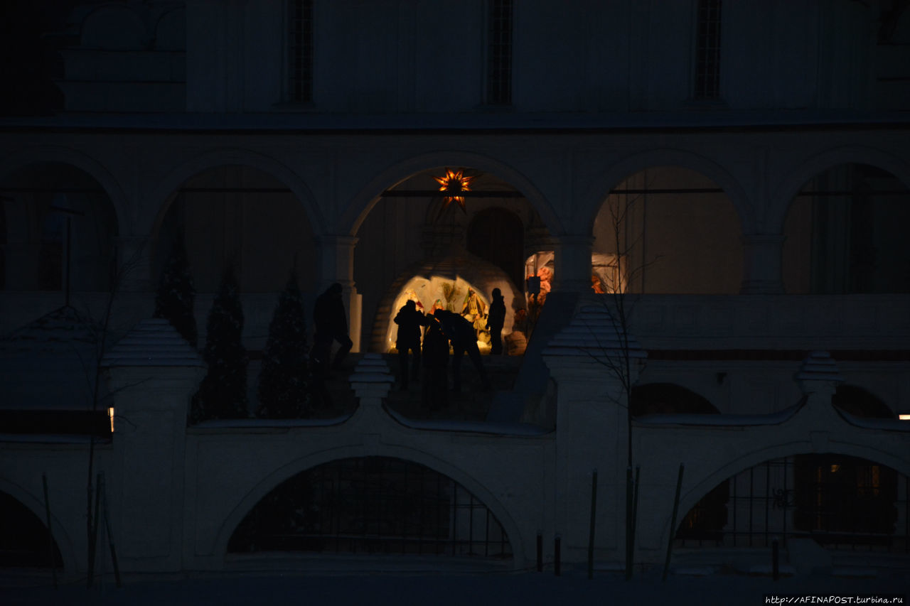 Святая Русь. Троицкий храм Бориса Годунова перед Рождеством Москва и Московская область, Россия