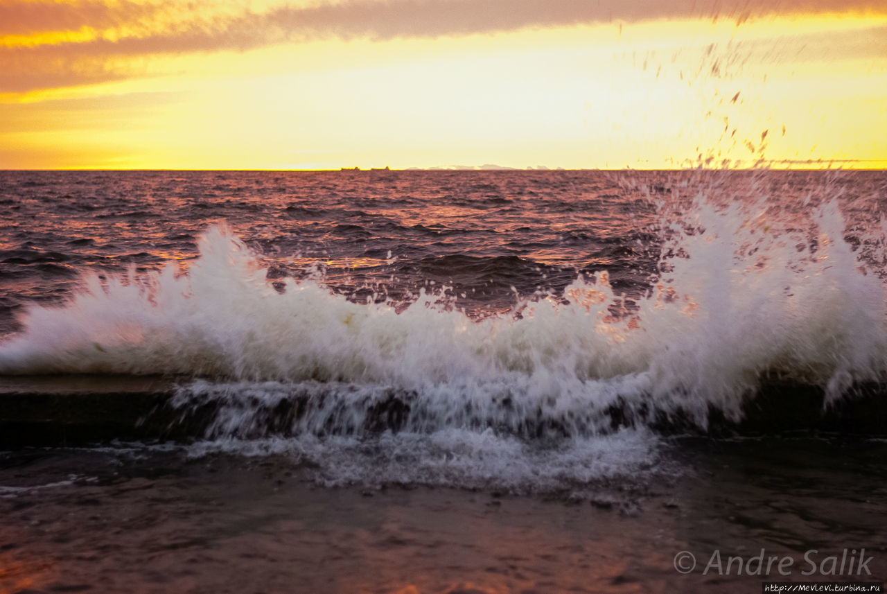 Сквозь волну Рига, Латвия