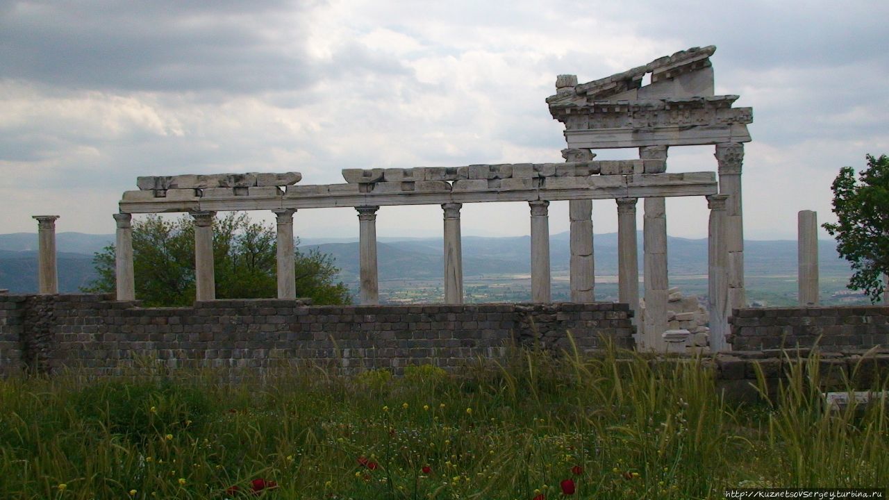 Пергам Бергама (Пергам) античный город, Турция