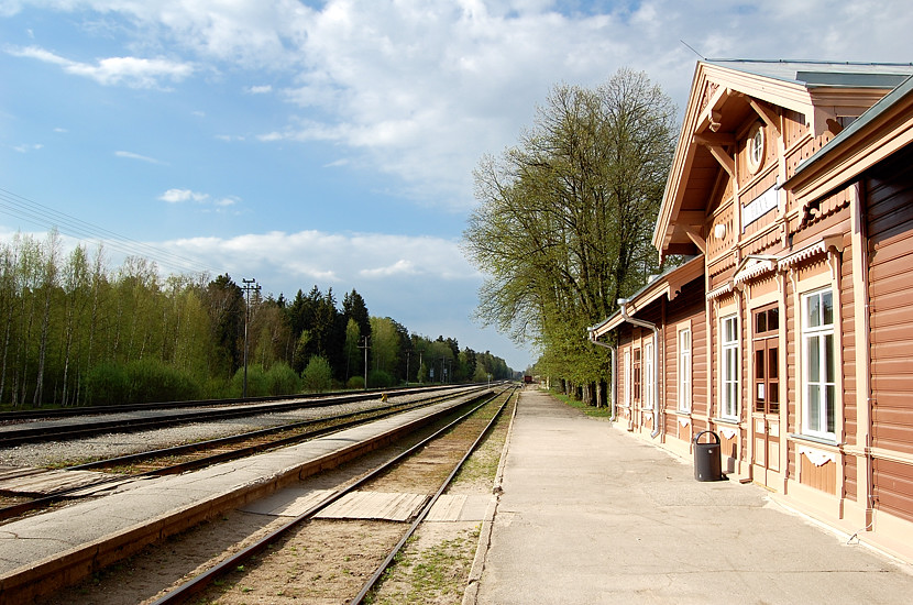 Железнодорожный вокзал Элва, Эстония