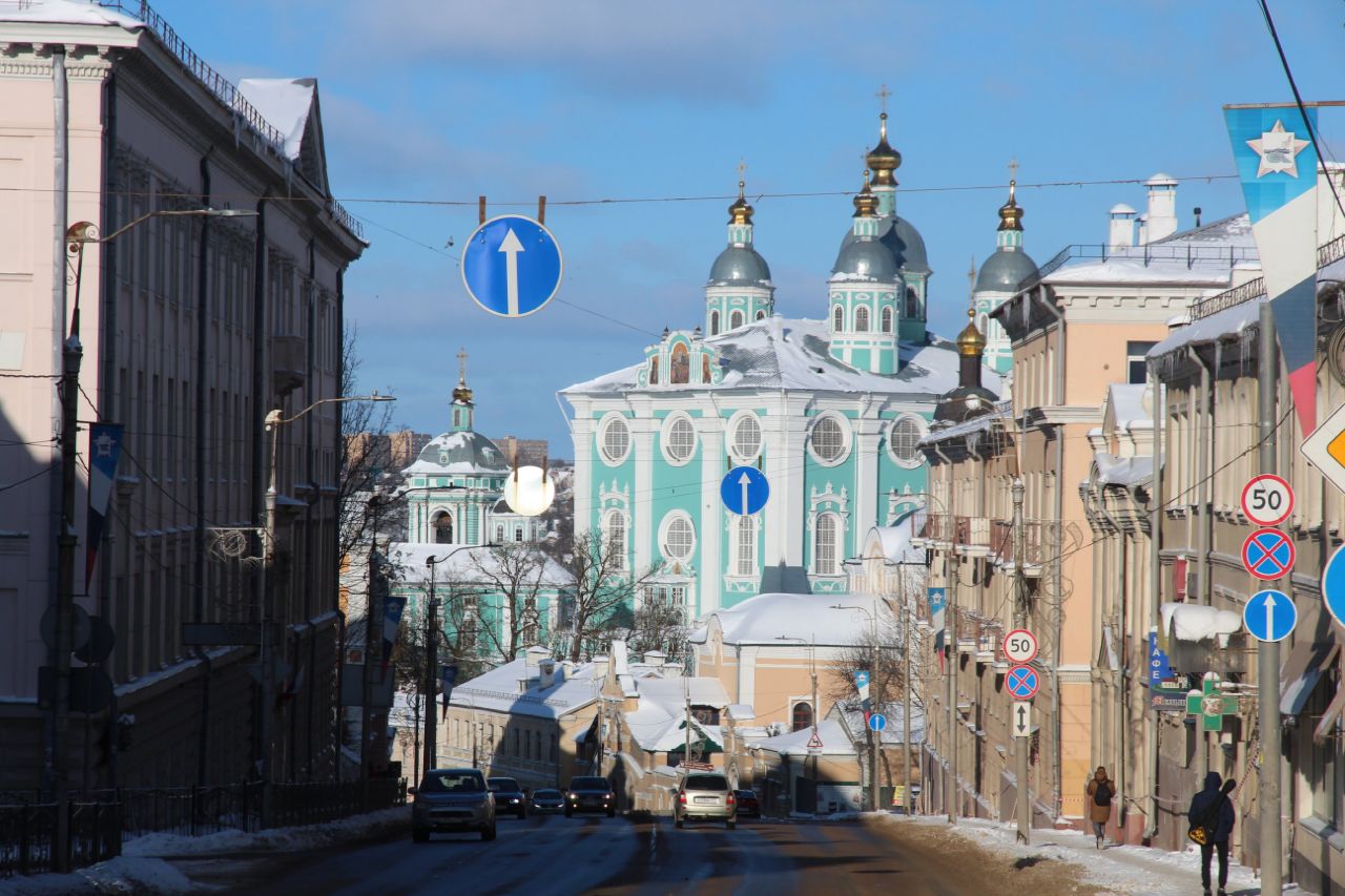 19. Большая Советская улица. Смоленск, Россия