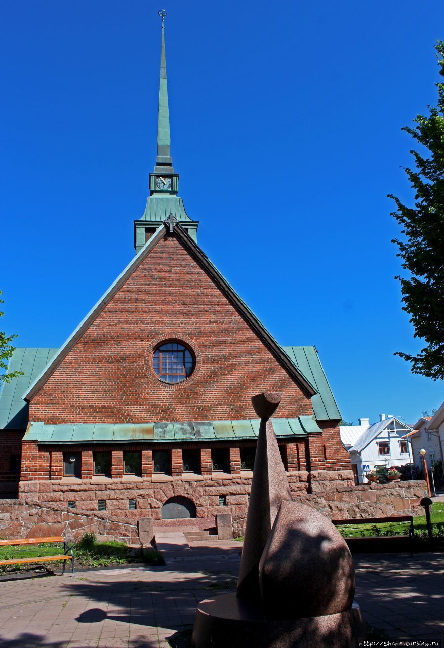 S:t Görans kyrka на Аландах - неожиданный восторг.
