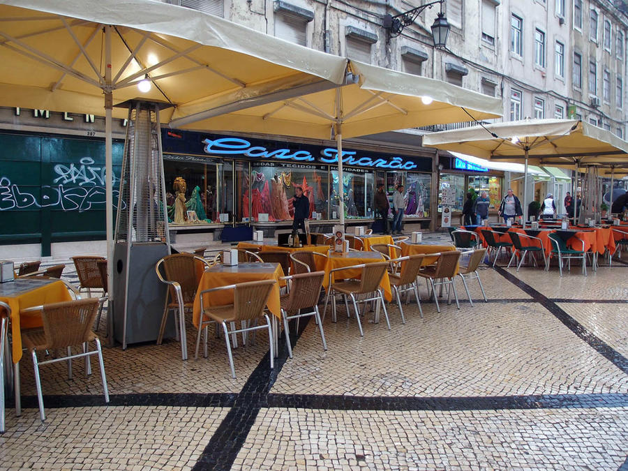 Кальсада — признак элегантности Лиссабон, Португалия