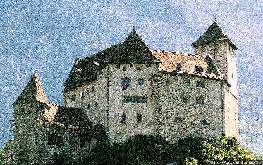 Крепость Гутенберг Вадуц, Лихтенштейн