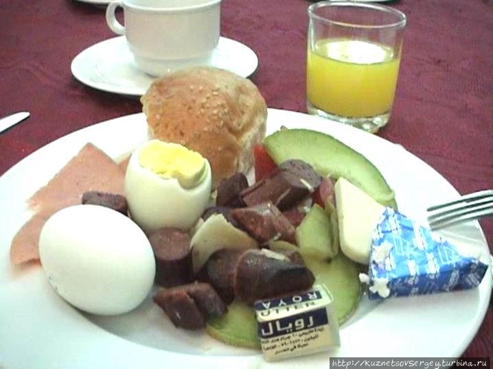 Завтрак Гиза, Египет