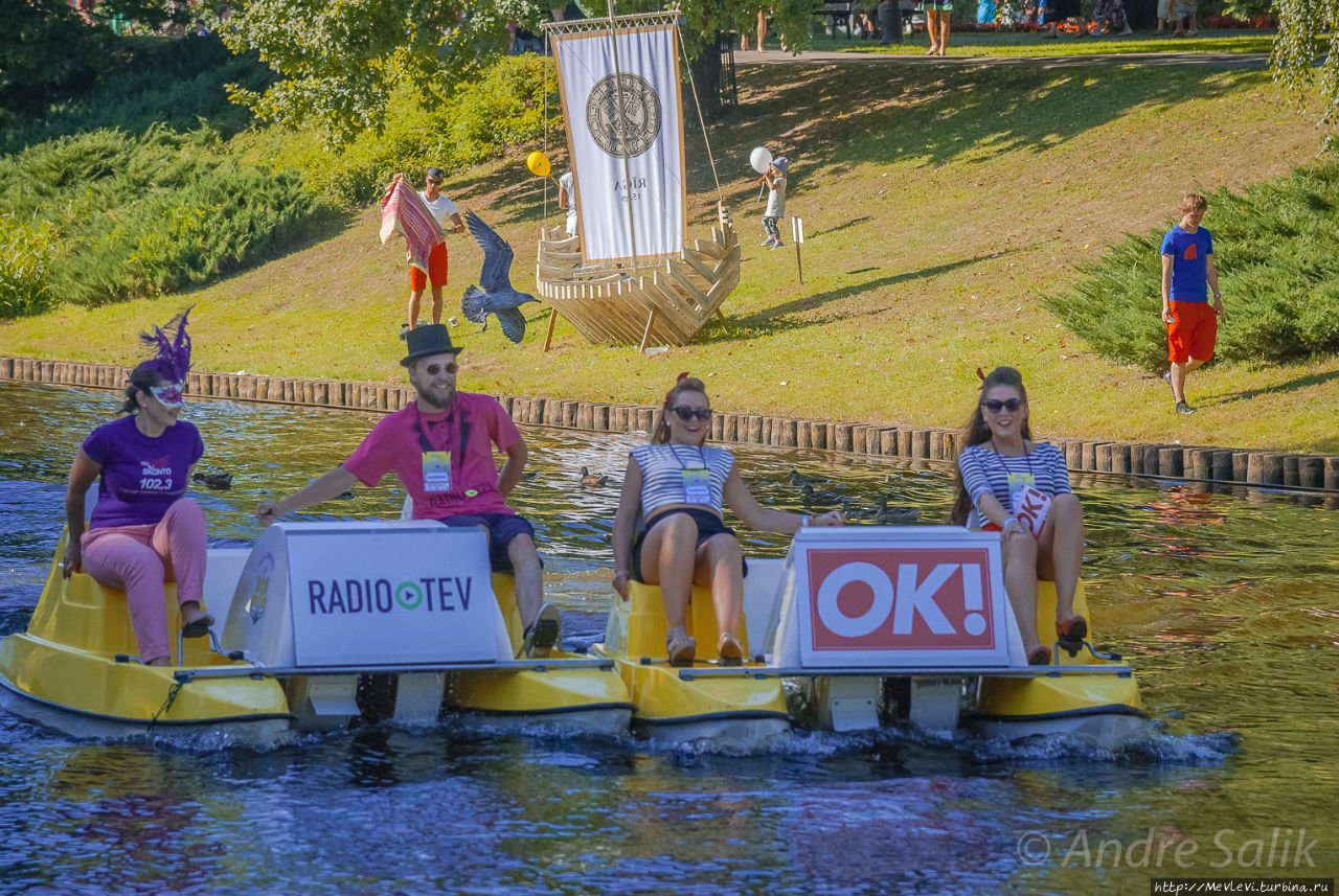 «Регата на канале » Праздник Риги 2015 Рига, Латвия