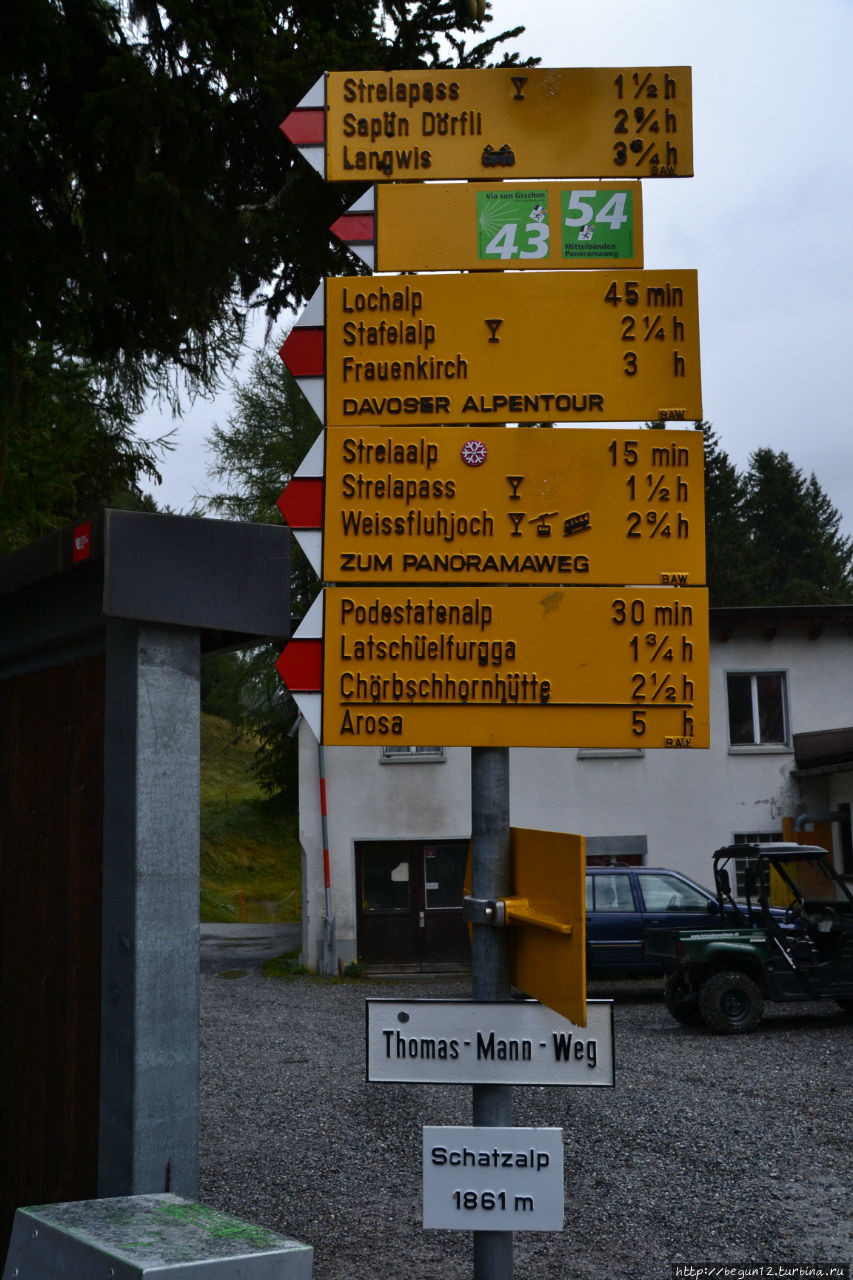 Пешеходные маршруты Давос, Швейцария