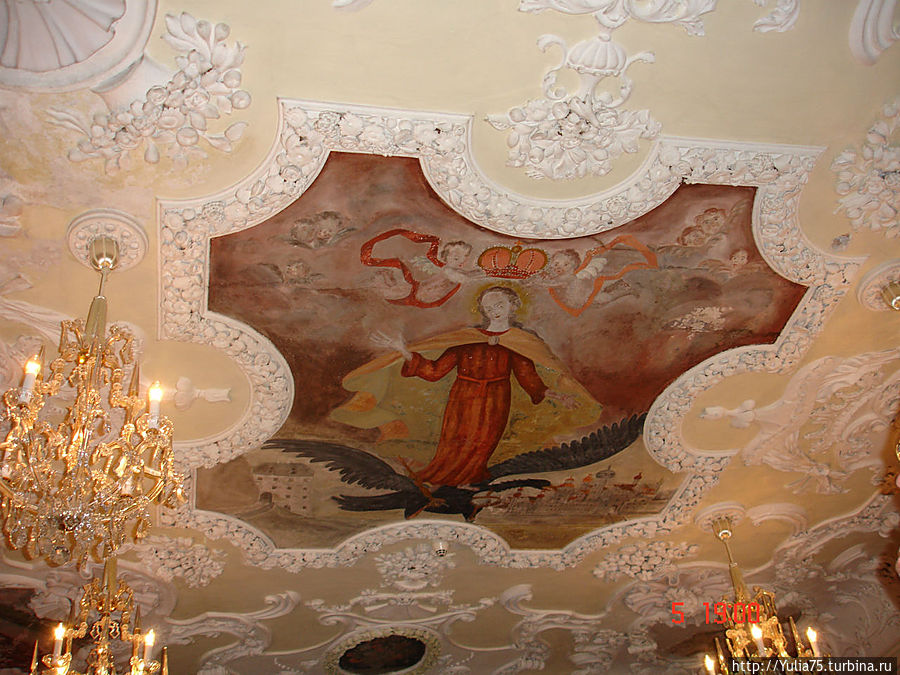 потолок в номере Emperor Joseph I. Земля Тироль, Австрия