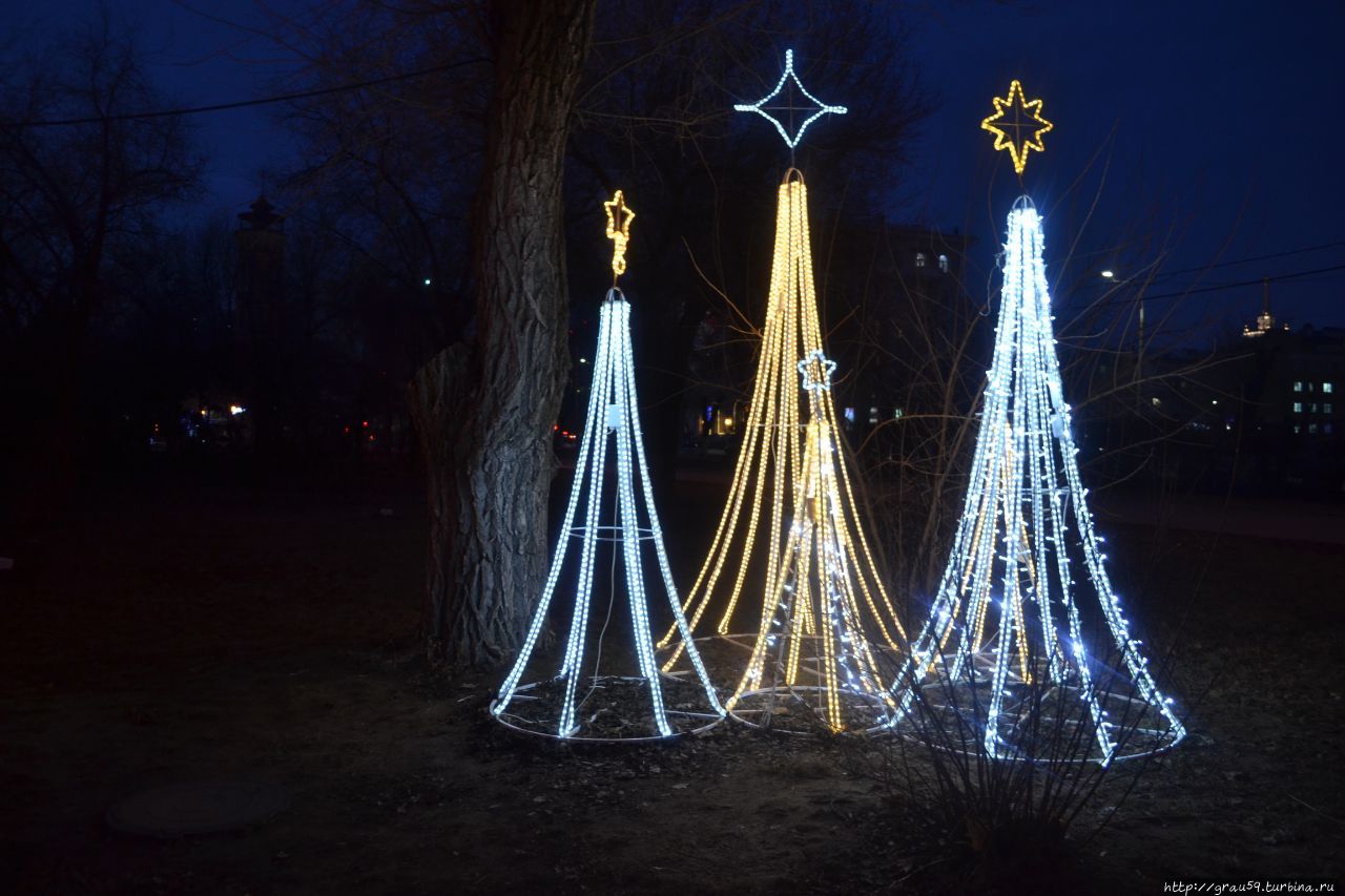Волгоград. В Новый год без снега Волгоград, Россия