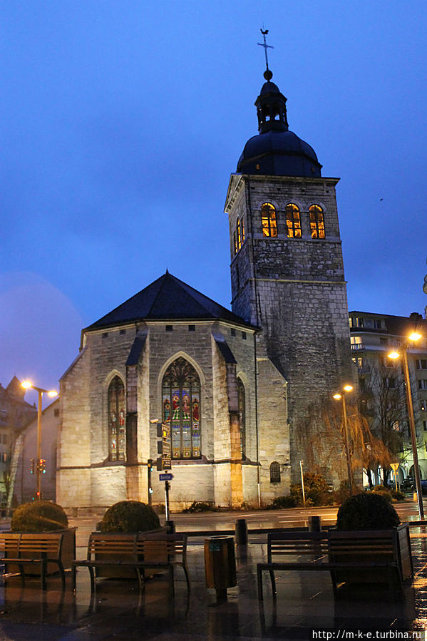 церковь Сен-Морис Анси, Франция