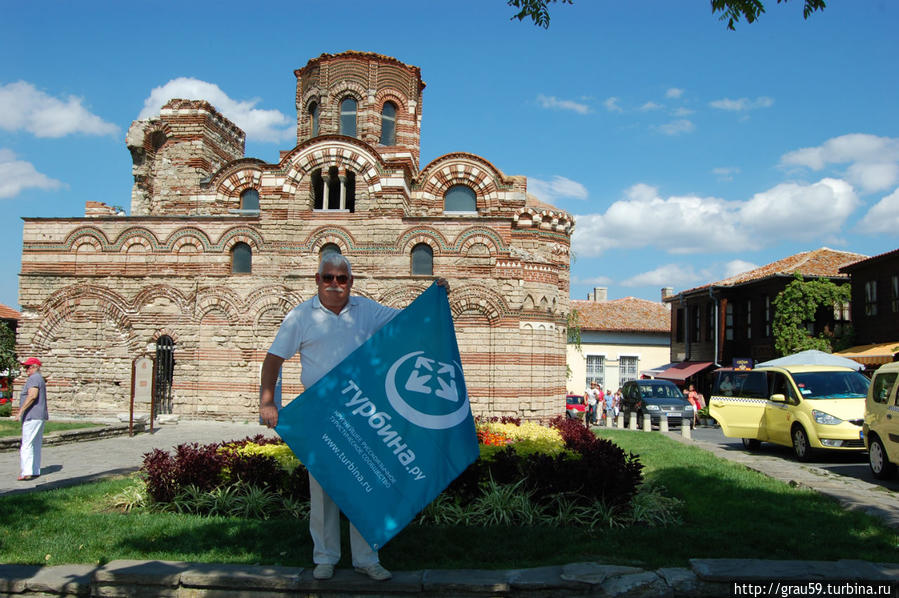 Красивый храм в центре Несебра Несебр, Болгария