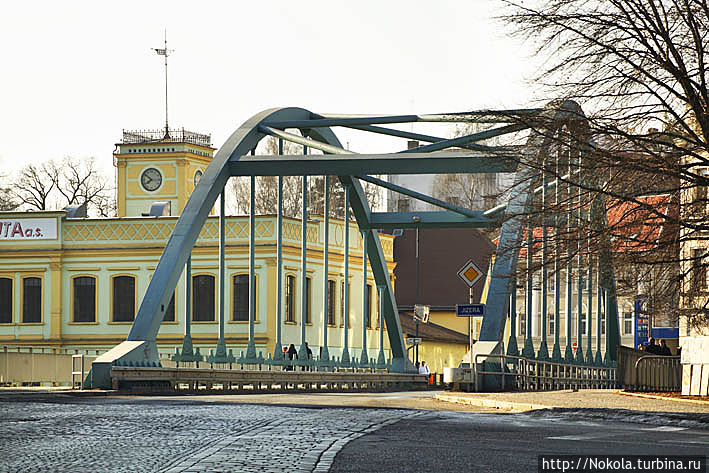 Мост через реку Йизера Турнов, Чехия