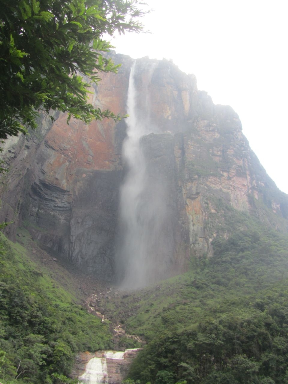 Водопад Анхель (Керепакупаи-Меру) Национальный парк Канайма, Венесуэла