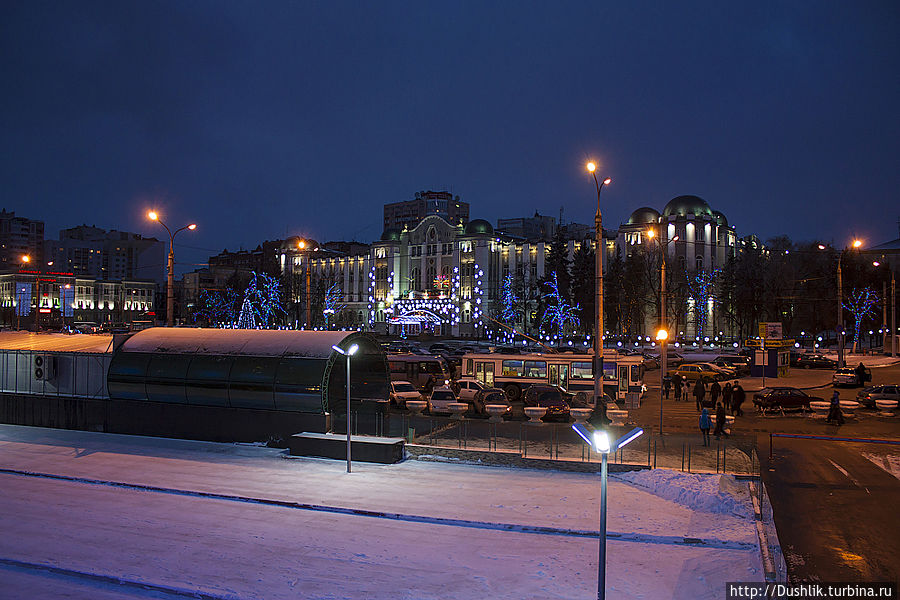 Самый высокий вокзал в Европе, виды с его смотровой площадки Самара, Россия