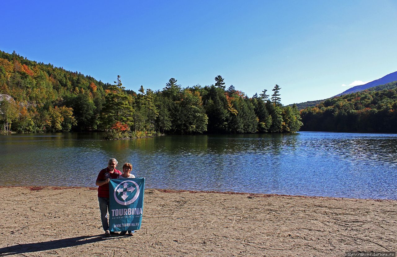 В гостях у Радуги. Изумрудное озеро - название обязывает Эмеральд-Лейк Парк Штата, CША