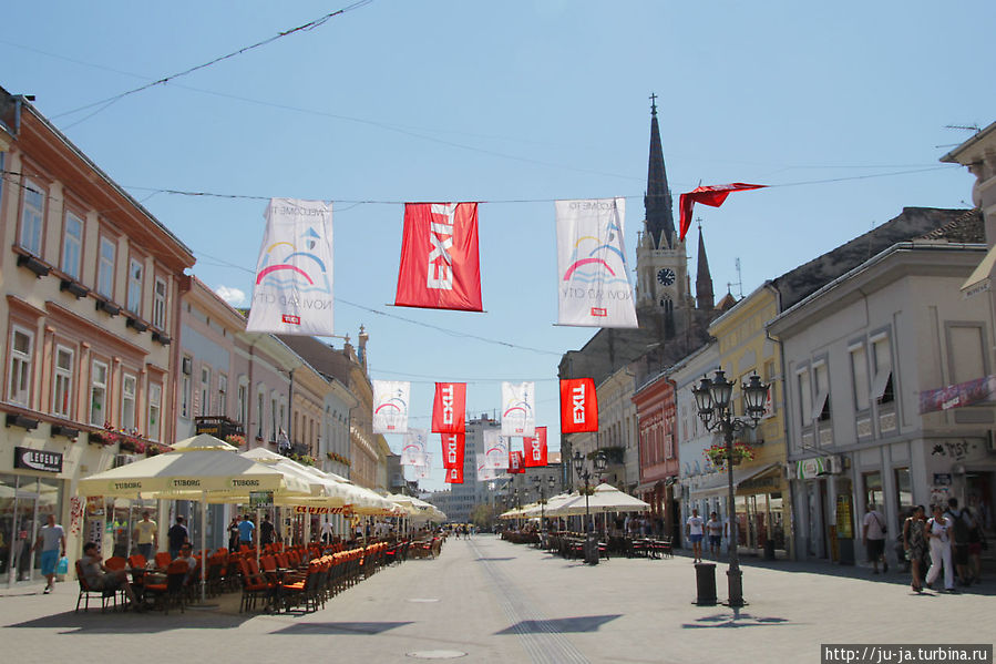 Везде реклама фестиваля EXIT Нови-Сад, Сербия