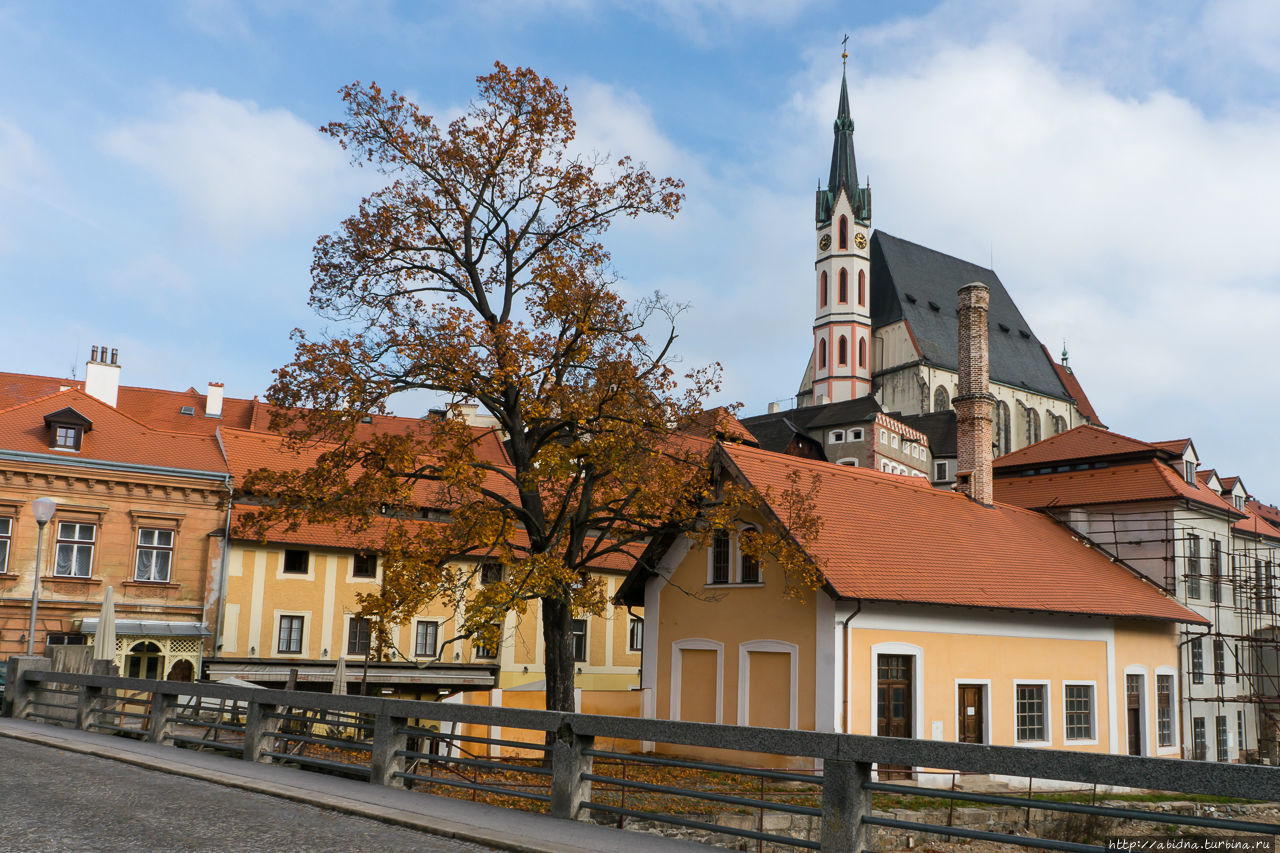 Осень в Чешском Крумлове Чешский Крумлов, Чехия