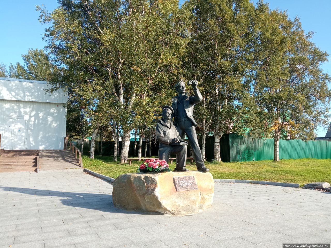 Памятник соловецким юнгам Соловецкие острова, Россия
