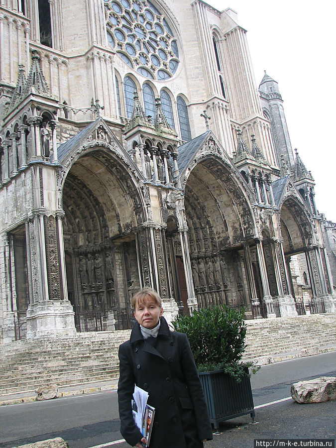 Внешний облик собора Шартр, Франция