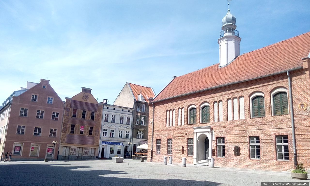 Старая ратуша города Ольштын, Польша