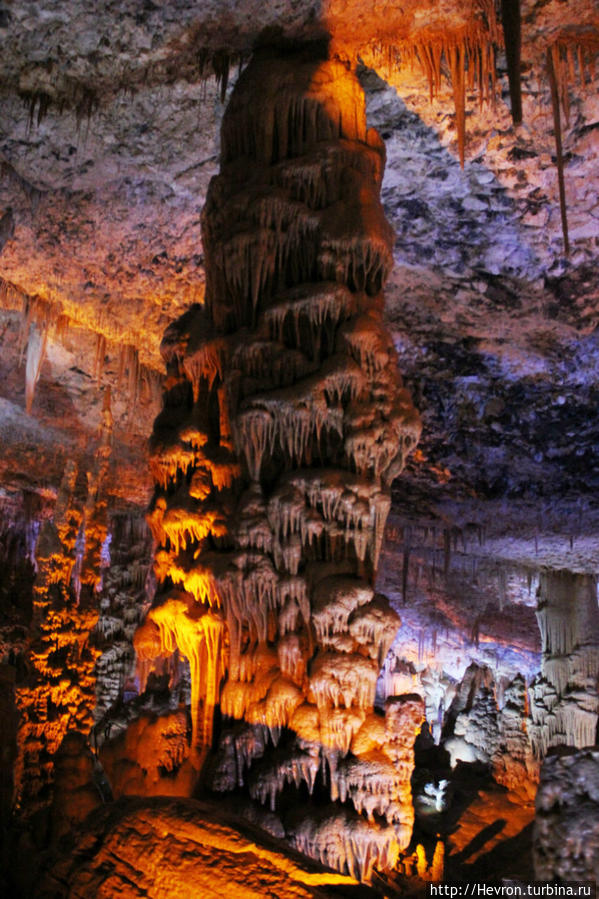 Сталактитовая пещера Авшалома или Сорек Бейт-Шемеш, Израиль
