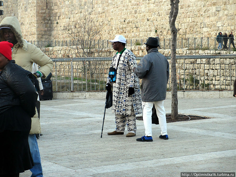 Суета возле Яффских ворот Иерусалим, Израиль